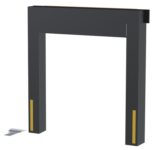 Vestil Nylon Vinyl Dock Seal - 16 In. 8 Ft. x 9 Ft. - Black