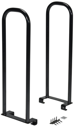Vestil Steel Dolly Converter - 5 In. x 12-11/16 In. x 39 In. 250 lb - Black