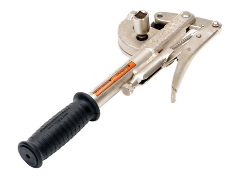Vestil Steel Manual Drum Deheader Express Open - 3 In. x 5-1/2 In. x 14 In. - Silver