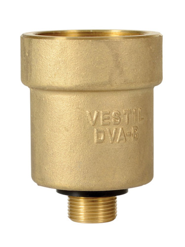 Vestil Brass Drum Vent Adapter - 2 In. Vent Diameter