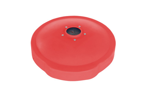 Vestil Low Density Polyethylene Drum Recycling Lid Universal - 55 Gallon - Red
