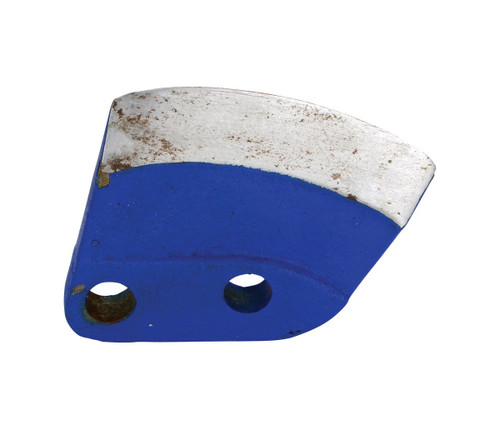 Vestil Steel Replacement Blade for Manual Drum De Header - 2-7/8 In. x 2-1/2 In. x 3/8 In. - Blue