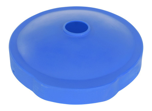 Vestil Low-Density Polyethylene Universal - 55 Gallon Drum Recycling Lid - Blue