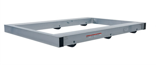 Vestil Aluminum Pallet Dolly - 36 In. x 48 In. 4000 lb - Silver