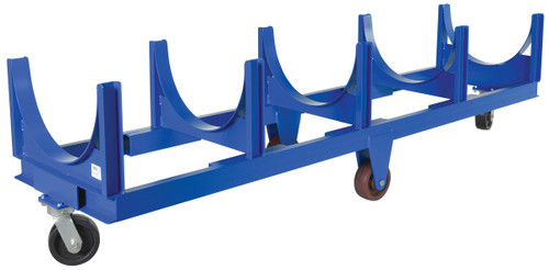 Vestil Steel Heavy Duty Cradle - 123-1/16 In. x 31-1/2 In. x 32-3/8 In. 10000 lb - Blue