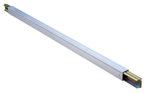 Vestil Aluminum One Piece E-Track - 96 In. Extension - Silver