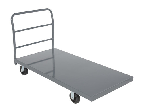 Vestil Steel Platform Truck, - 30x48, Dark Gray 2,000 lb
