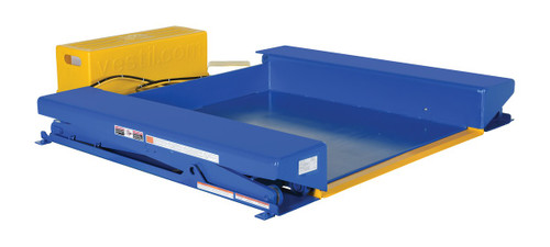 Vestil Steel Ground Lift Scissor Table - 44 In. x 50 In. 4000 lb - Blue