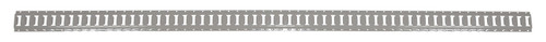 Vestil Steel E-Track - 10 Ft. Length 1 Pack - Gray