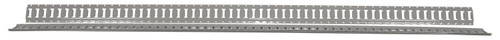Vestil Steel E-Track - 10 Ft. Length 4 Pack - Gray