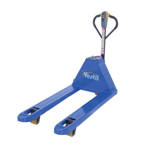 Vestil Steel Electric Pallet Truck Cold Freezer Room - 63-7/8 In. x 27 In. x 46 In. 4000 lb - Blue