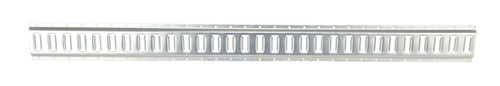Vestil Steel Zinc Plated E-Track - 5 Ft. Length 1 Pack - Gray