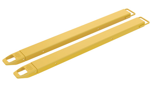 Vestil Steel Fork Extensions - 4 In. x 60 In. 4000 lb - Yellow