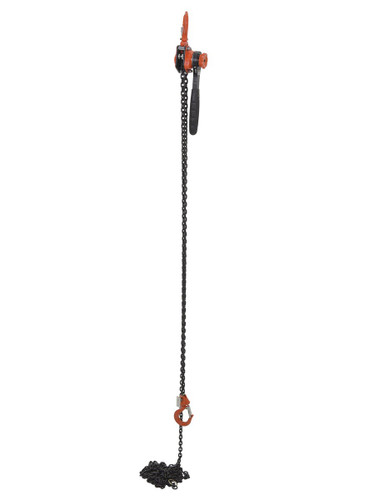 Vestil Steel Mighty Mini Lever Hoist - 20 Ft. Chain Length 1000 lb - Orange