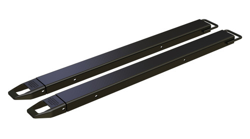 Vestil Steel Fork Extensions - 4 In. x 63 In. 4000 lb - Black
