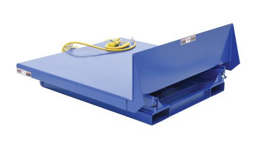 Vestil Steel Sliding Tilt Table - 48 In. x 48 In. 4000 lb - Blue