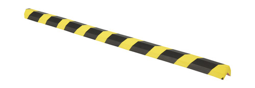 Vestil Polyurethane Foam Edge Guard - 1 In. Slot Width Black / - Yellow