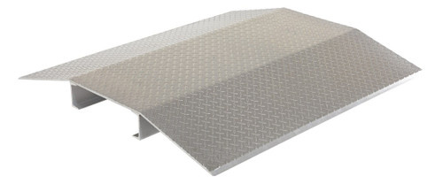 Vestil Fabricated Aluminum Hose and Cable Crossovers - 48 In. x 44 In. 2000 lb - Silver