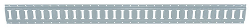 Vestil Steel E-Track - 5 Ft. Length 1 Pack - Gray