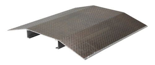 Vestil Fabricated Aluminum Hose and Cable Crossovers - 48 In. x 48 In. 2000 lb - Silver