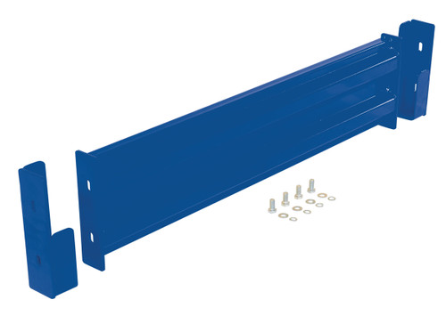 Vestil Steel 2 Ribbed Drop In Style Guard Rail - 42 In. Length - Blue