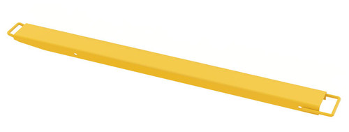Vestil Steel High Strength Single Fork Extension - 5 In. x 72 In. 4,000 lb - Yellow