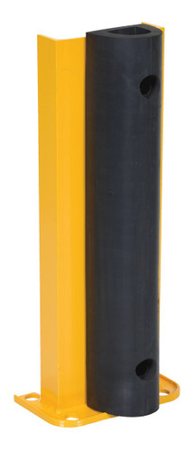 Vestil Steel Structural Rack Guard - 7-13/16 In. x 10-1/16 In. x 24-1/4 In. - Yellow