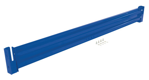 Vestil Steel 2 Ribbed Drop In Style Guard Rail - 90 In. Length - Blue