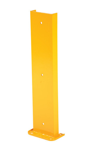 Vestil Steel Structural Rack Guard - 36-1/4 In. x 6 In. x 37 In. - Yellow