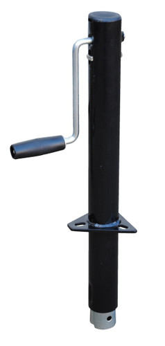 Vestil Trailer Jack A-Frame Side Crank - 2000 lb - Black