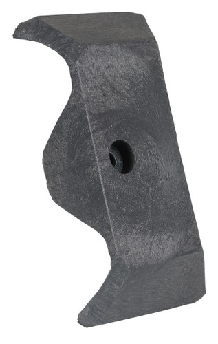 Vestil Plastic End Cap For Guard Rail System - Gray