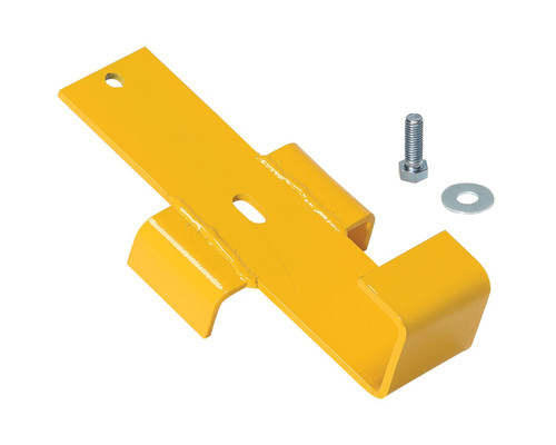 Vestil Steel Center Support Bracket For - 113.875 In. To 124 In. Drop In Guard Rail - Yellow