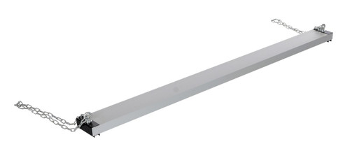 Vestil Steel Heavy Duty Magnetic Hanging Sweeper - 72 In. Length 130 lb - Silver
