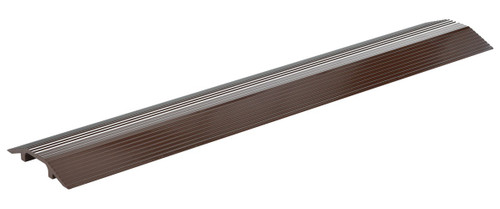 Vestil Aluminum Extruded Hose and Cable Crossover - 36 In. Length - Brown