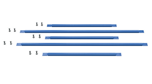 Vestil Steel Structural Cantilever Brace Set - 36 In. x 144 In. - Blue