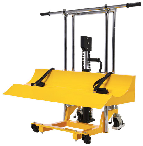 Vestil Steel Roll Lifter Transporter - 15-3/4 In. Roll Diameter 880 lb - Yellow