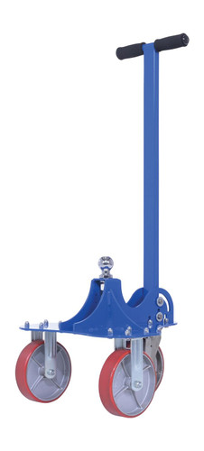 Vestil Steel Hitch Mover - 3 Wheel with 2-5/16 In. Ball Diameter 2000 lb - Blue