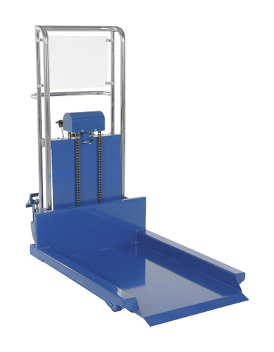 Vestil Steel Low Profile Hefti-Lift - 53-1/2 In. x 53-3/4 In. 880 lb - Blue