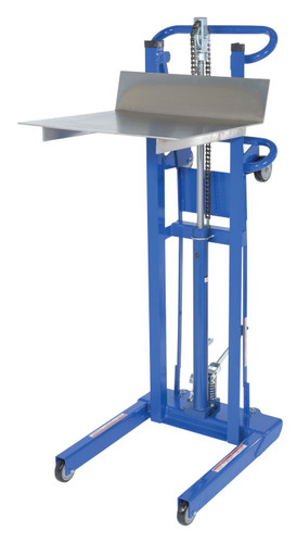 Vestil Steel Hydra Lift Cart - 35-5/16 In. x 61-13/16 In. 1000 lb - Blue