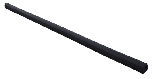 Vestil Extruded Rubber Fender Bumper - 120 In. x 4-1/4 In. x 4 In. - Black