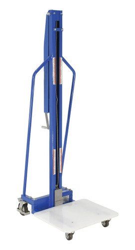 Vestil Steel Manual Work Positioner - 33 In. x 23-3/4 In. x 72 In. 220 lb - Blue