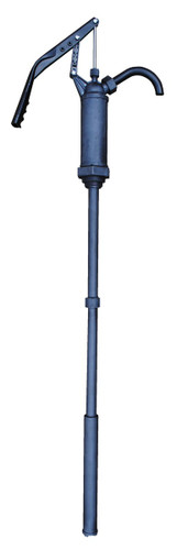 Vestil Polyphenylene Sulfide Bung Drum Pump Lever Action - 2 In. - Black