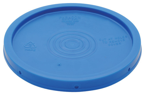 Vestil High Density Polyethylene - 3-1/2, 5 and 6 Gallon Standard Lid - Blue