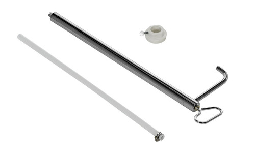 Vestil Steel Piston Pail Pump - 1 In. Bung 8-5/16 In. x 2-7/16 In. x 62-1/2 In. - Silver