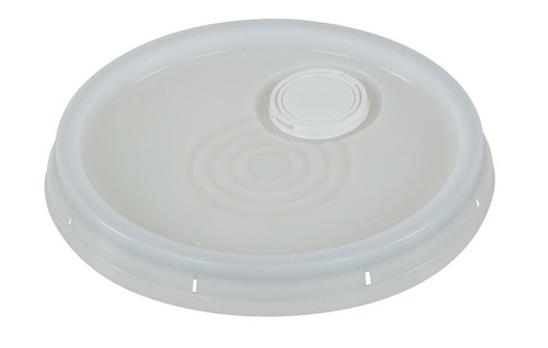 Vestil High Density Polyethylene - 3-1/2, 5 and 6 Gallon Spout Top with Tear Tab - White