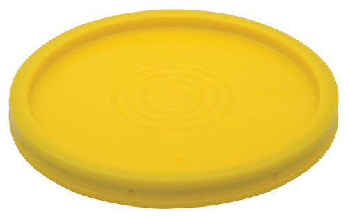 Vestil High Density Polyethylene - 3-1/2, 5 and 6 Gallon Standard Lid - Yellow