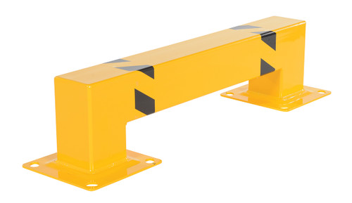 Vestil Steel Square Low Profile Machinery Guard - 36 In. Usable Width - Yellow