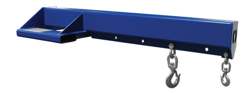 Vestil Steel Economy Non Telescoping Lift Boom 36 In Fork Pocket Center - 8,000 lb - Blue and Yellow
