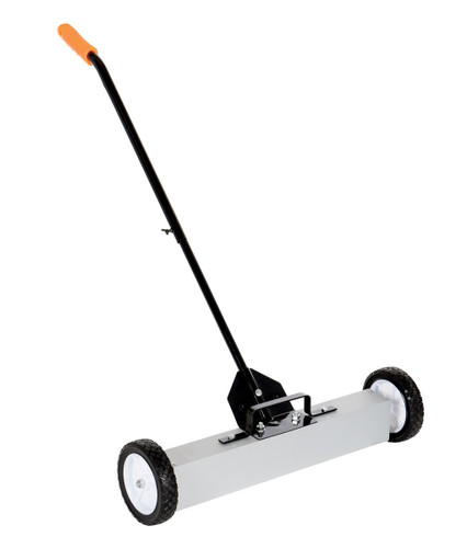 Vestil Aluminum Magnetic Sweeper Handle Release - 32 In. x 28 In. x 31 In. 30 lb - Silver
