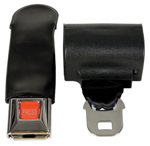Vestil Fork Truck Safety Belt - 13-11/16 In. x 6-1/16 In. x 7/8 In. - Black